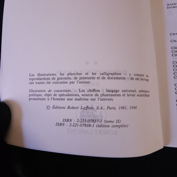 Coffret Complete 2 Tomes Georges IFRAH - Histoire Universelle Des Chiffres 1994 - Picture 7 of 10